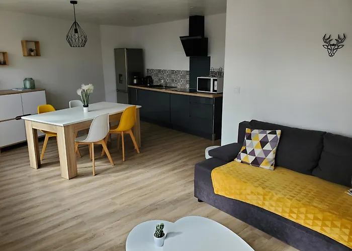 Le Cocon Dieppois - Appt Spacieux Avec Parking Prive