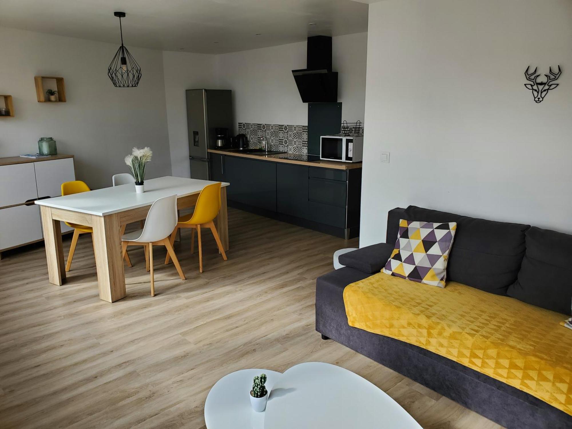 Le Cocon Dieppois - Appt Spacieux Avec Parking Prive *